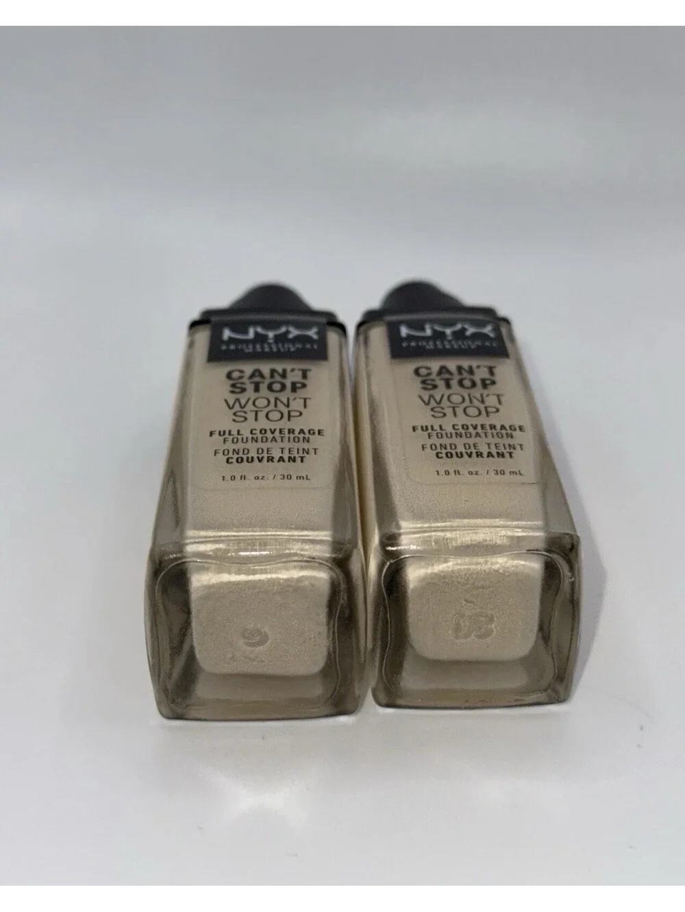 2 NYX Can't Stop Won't Stop Foundation Fair